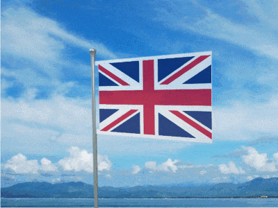 Animated UK Flag