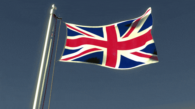 Animated UK Flag